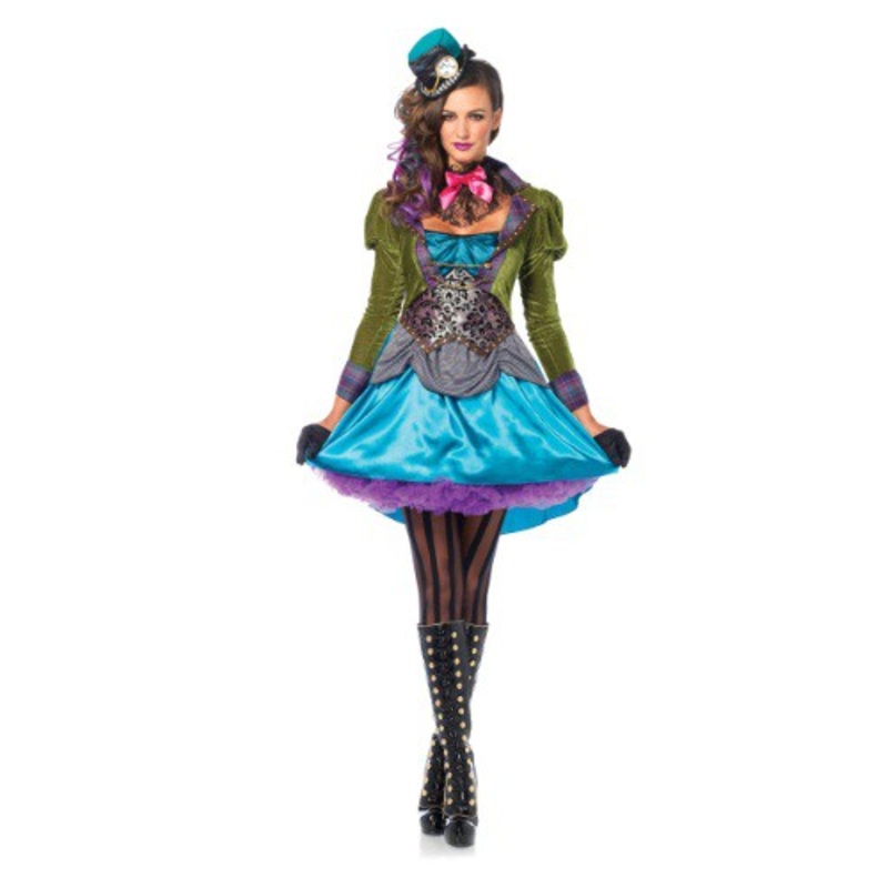 Women's Deluxe Mad Hatter Costume Small