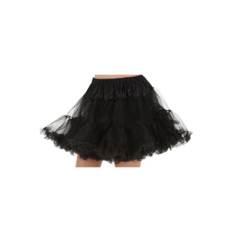Women's Plus Size Black Costume Petticoat 1X/2X