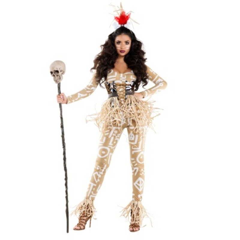 Women's Voodoo Seductress Costume Small