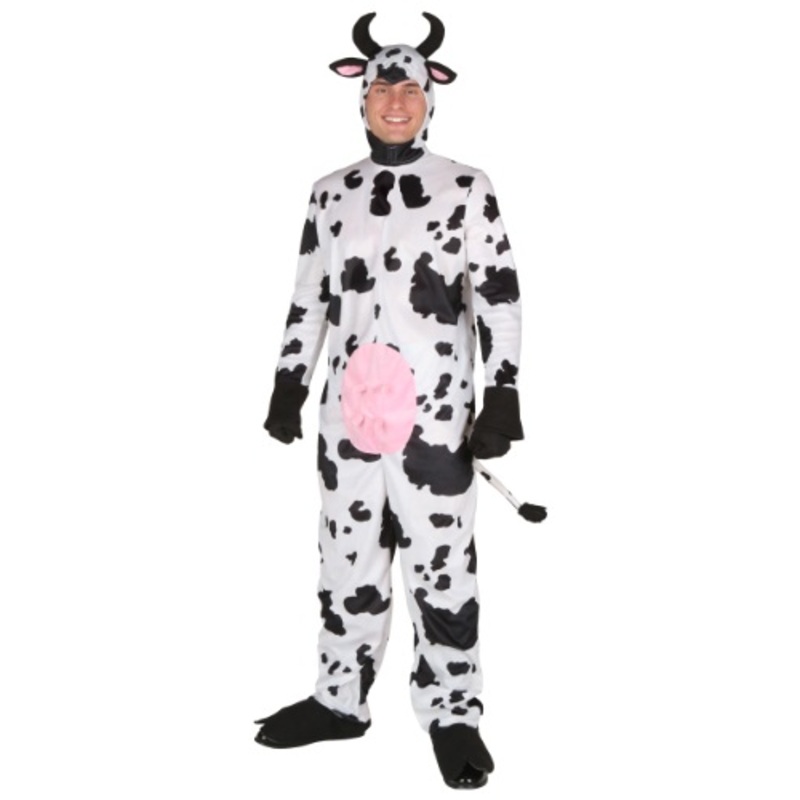 Adult Plus Size Deluxe Cow Costume 2X