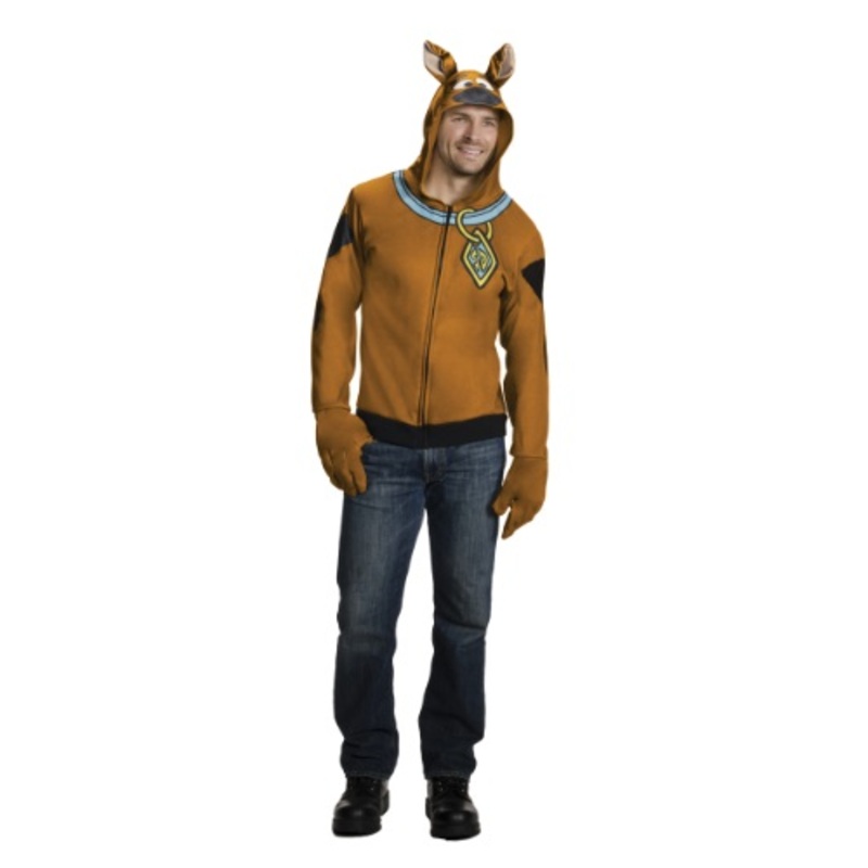 Adult Scooby Doo Hooded Sweatshirt Small