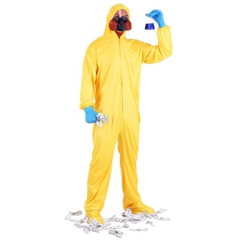 HAZMAT Suit & Mask for Adults Standard
