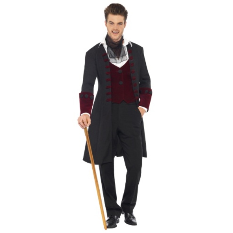 Men's Gothic Vampire Costume Medium
