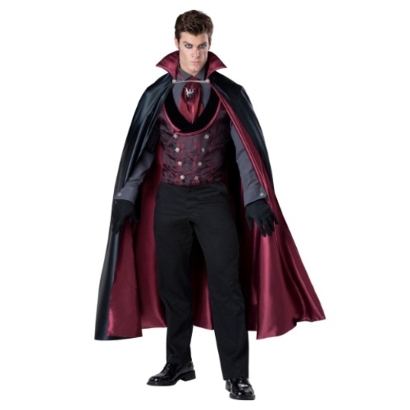 Men's Nocturnal Count Vampire Costume Medium