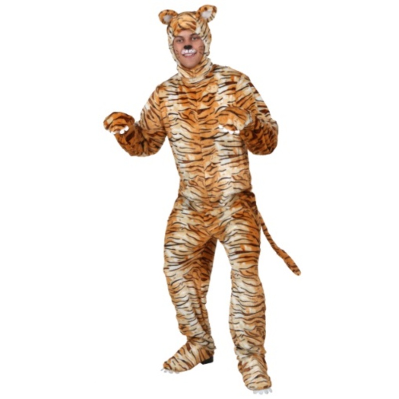 Plus Size Adult Tiger Costume 2X