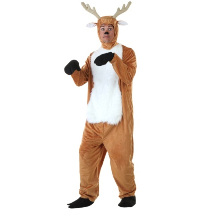 Plus Size Deer Costume for Adults 2X