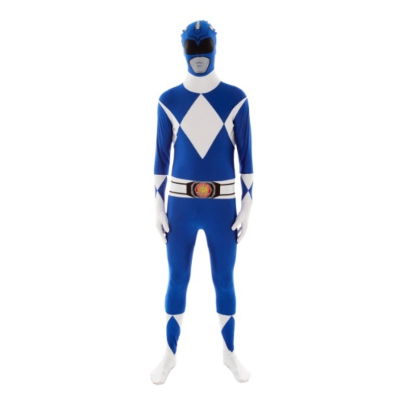 Power Rangers: Blue Ranger Morphsuit Costume Large