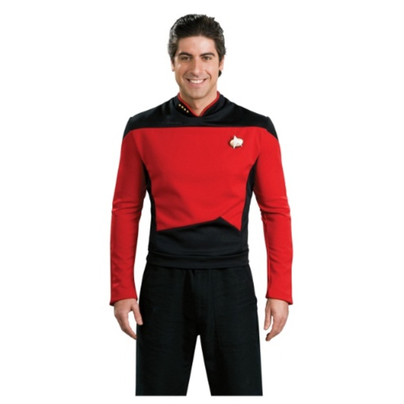 Star Trek: TNG Deluxe Command Uniform Men's Costume Medium