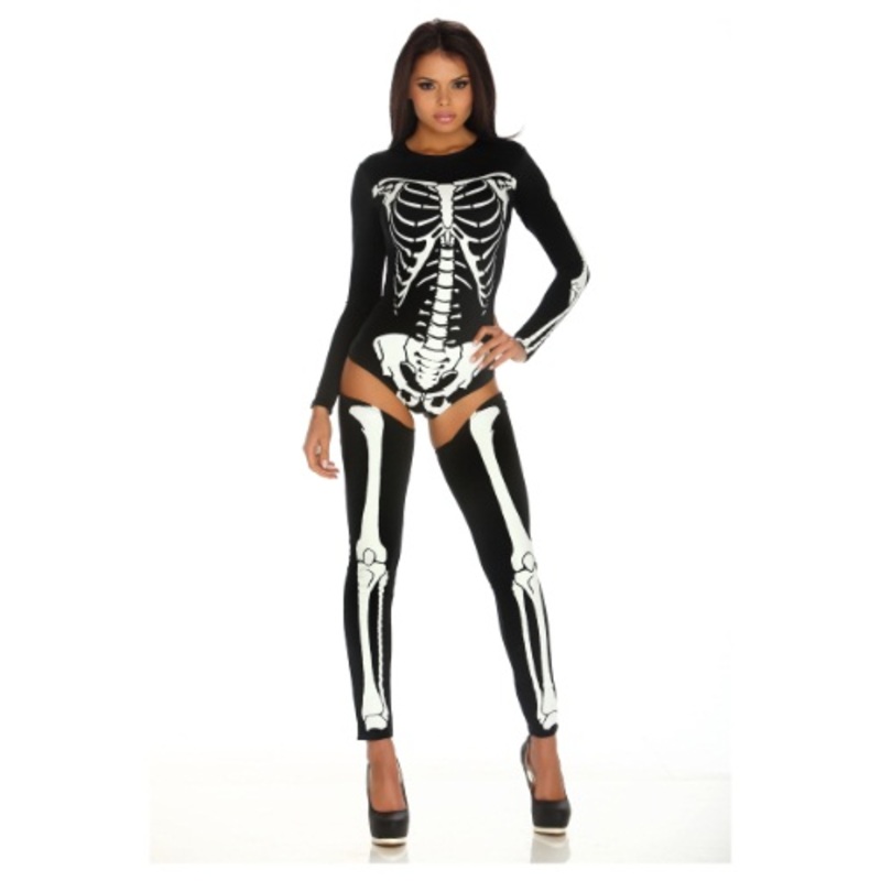 Womens Bad to the Bone Costume X-Small/Small