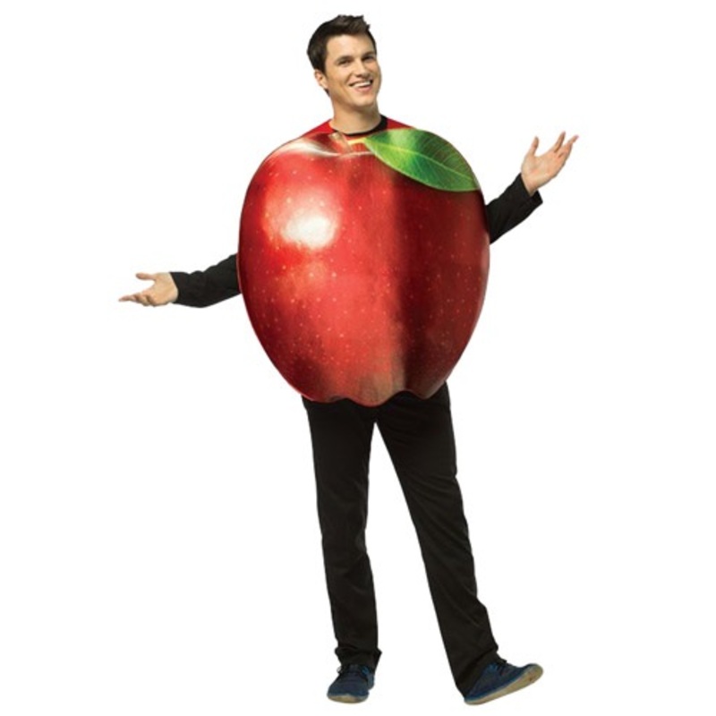 Adult Get Real Apple Costume Standard