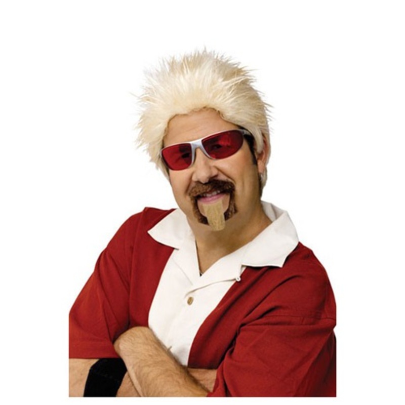 Celebrity Chef Wig and Goatee Set Standard