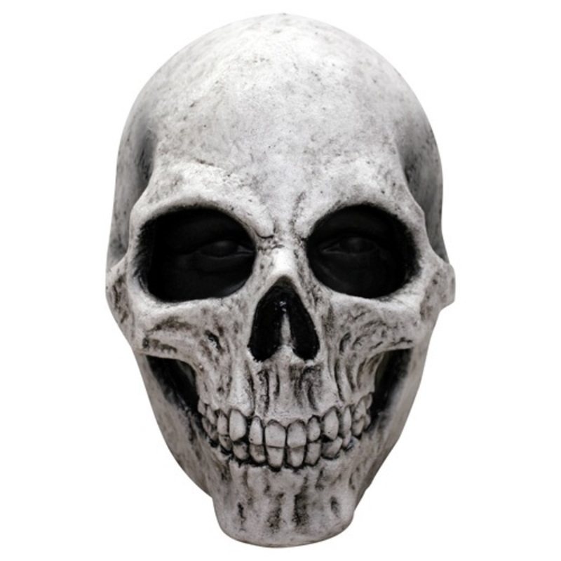 Creepy White Skull Adult Mask Standard