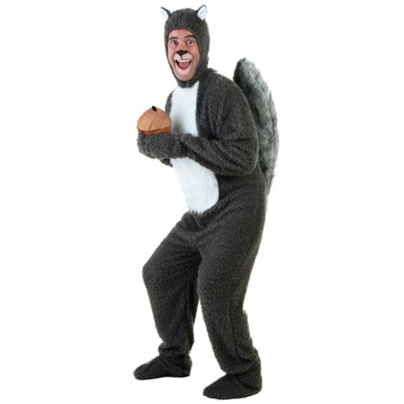 Furry Adult Squirrel Costume Large