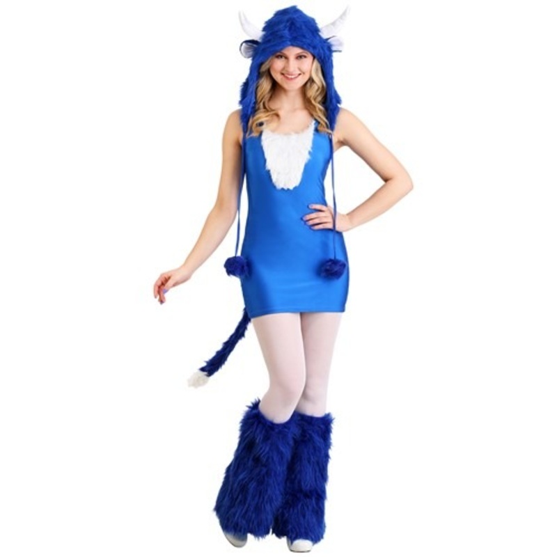 Sexy Babe the Blue Ox Costume X-Small