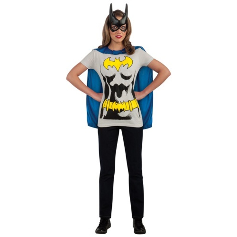 Batgirl Costume T-Shirt for Adults Medium