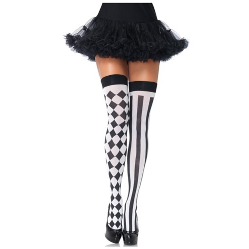 Harlequin Thigh High Stockings Standard
