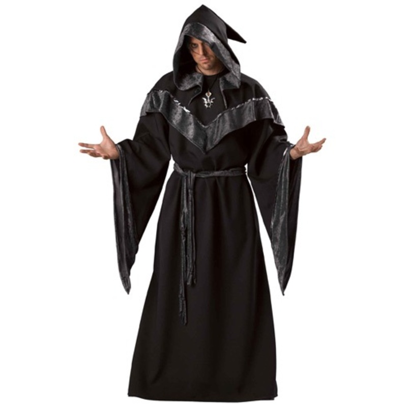 Mens Dark Sorcerer Costume Large