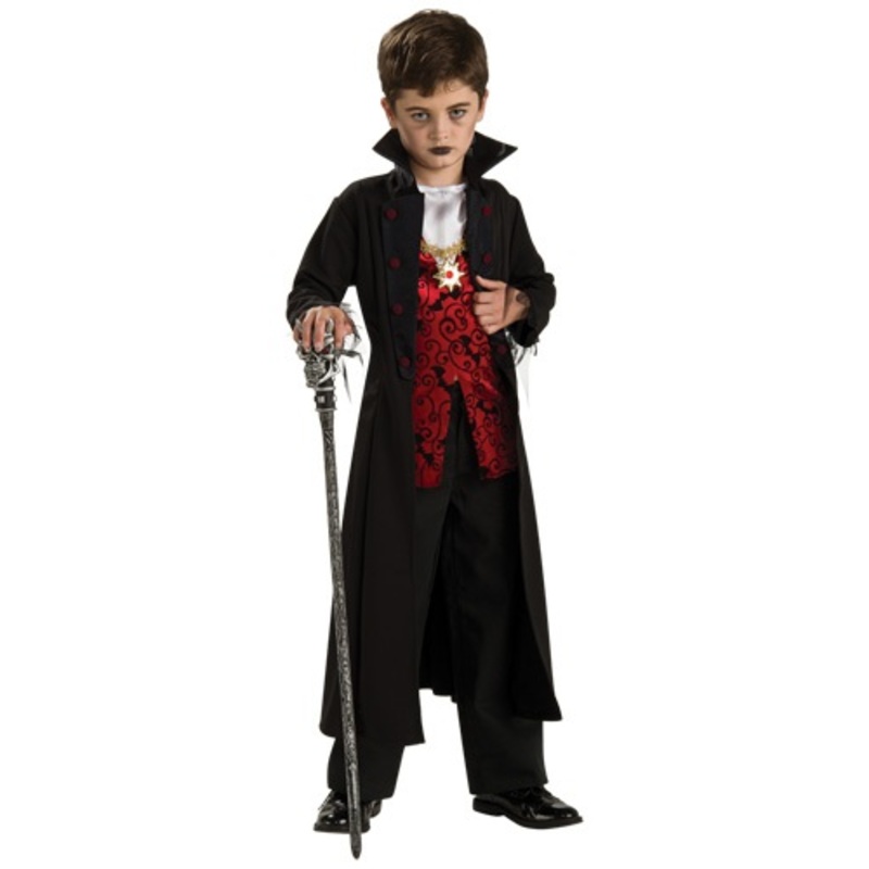 Royal Vampire Costume for Boys Large