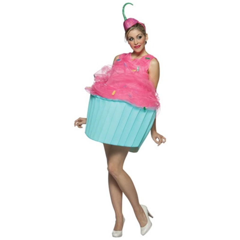 Tasty Pink Cupcake Costume for Women Standard