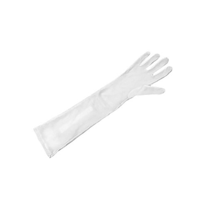 Women's Costume Long White Gloves Standard