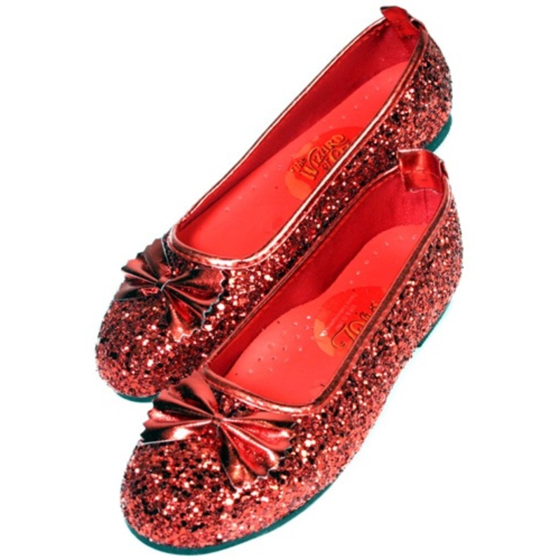 Kids Ruby Slippers Red Shoes X-Small