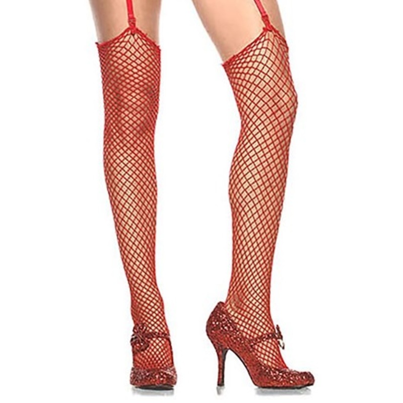 Red Fishnet Stockings Standard