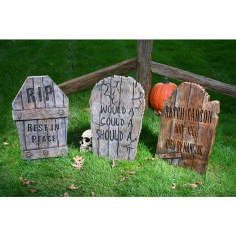 22 Wood-Look Tombstone Assortment Tiger