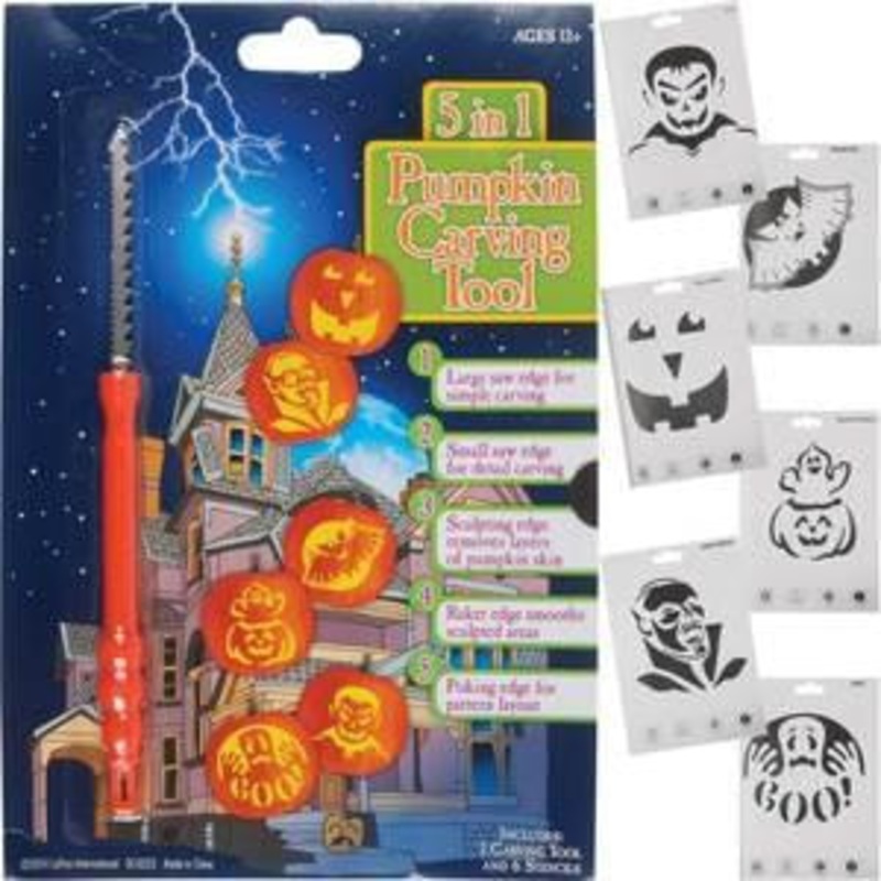 5 in 1 Pumpkin Carving Tool