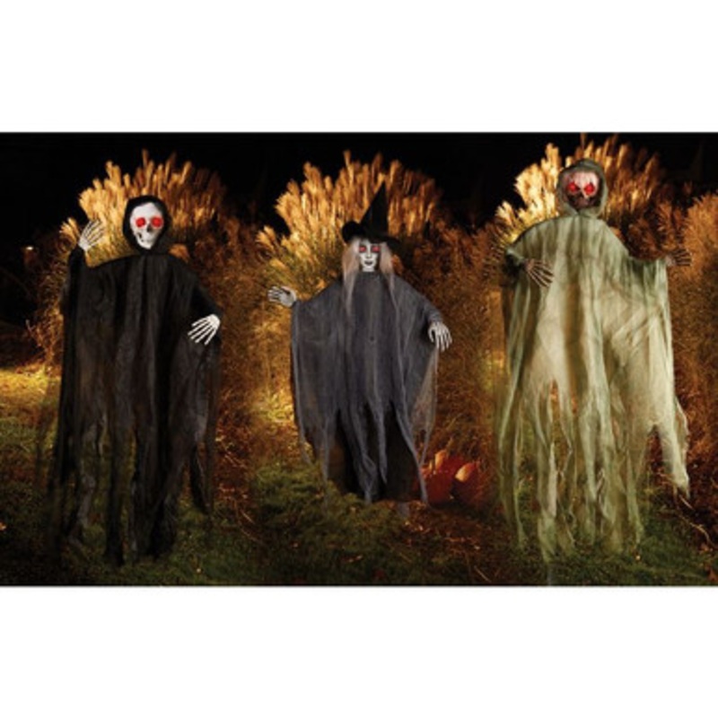 60" LU Photoreal Hanging Character (1) Pumpkin/Green Robe