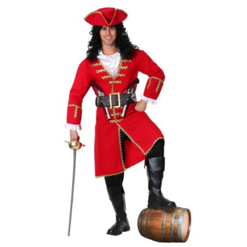 Captain Blackheart Pirate Costume Small