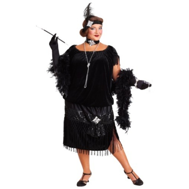 Deluxe Plus Size Chicago Flapper 1X