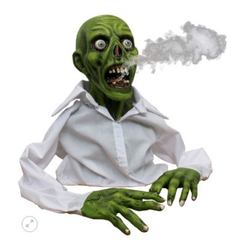 Green Zombie Display