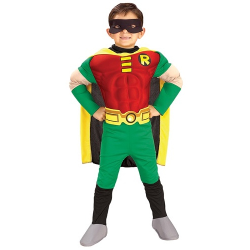 Kids Deluxe Robin Costume Medium (8-10)