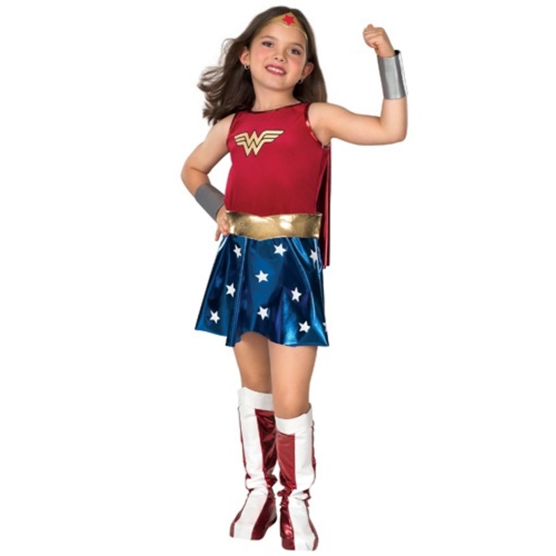 Kids Wonder Woman Costume Dress Small
