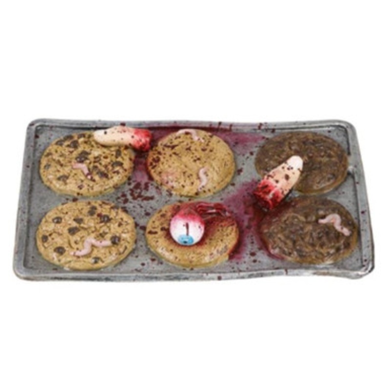 Nasty Horror Cookies Tray, 11 x 7.5 Inches, 1 Count