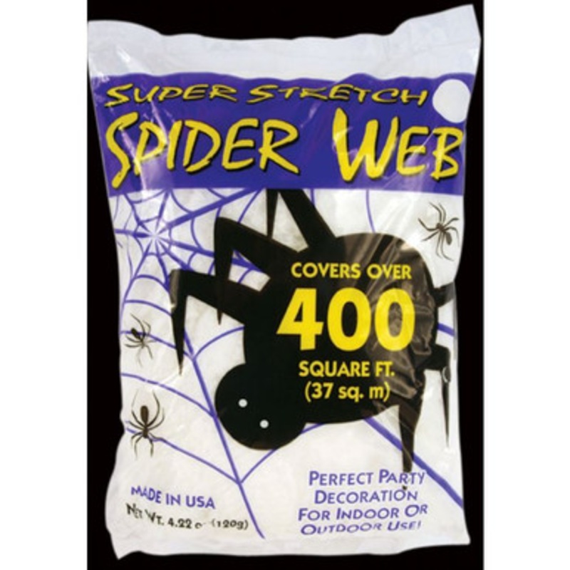 Super Stretch White Spider Web