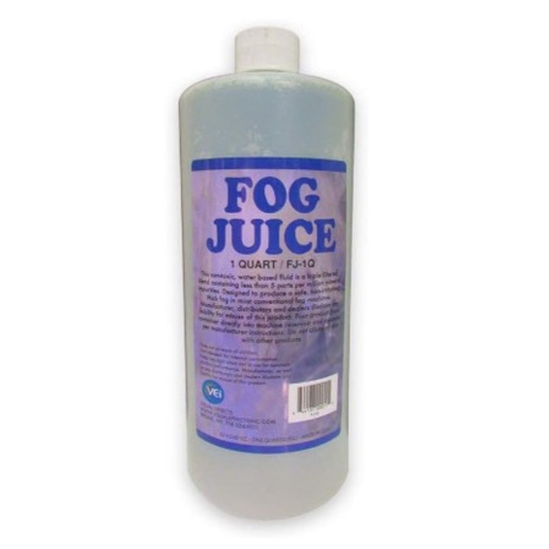 Visual Effects FJ1Q Fog Juice Fluid 1Qt