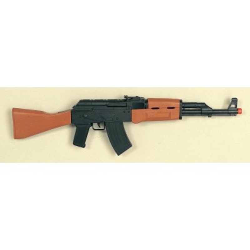 AK-47 Machine Gun Plastic Toy 28" x 7" x 1.5"