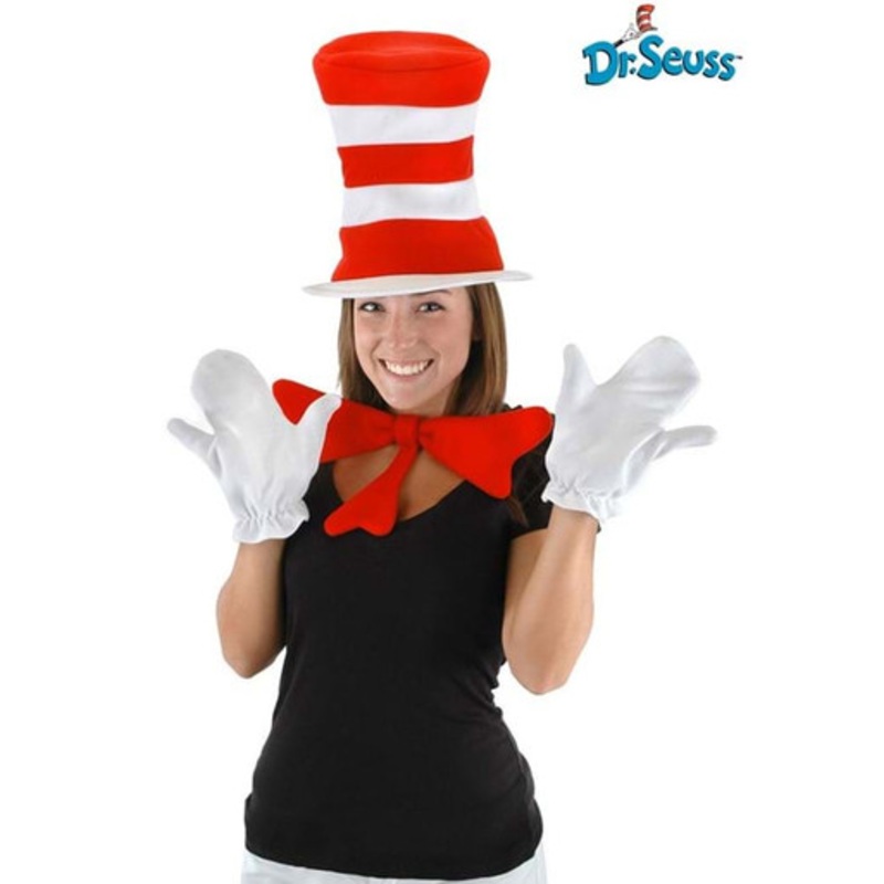 Dr. Seuss Adult Cat in the Hat Accessory Costume Kit