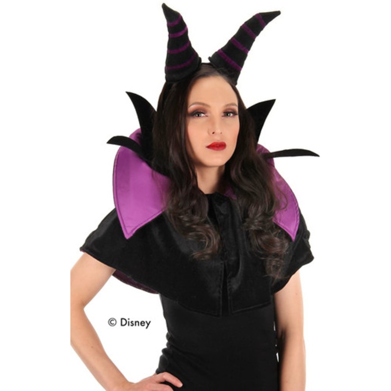 Maleficent Horns & Cape