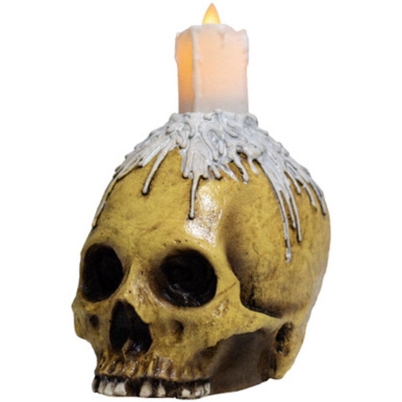 Waxed skull