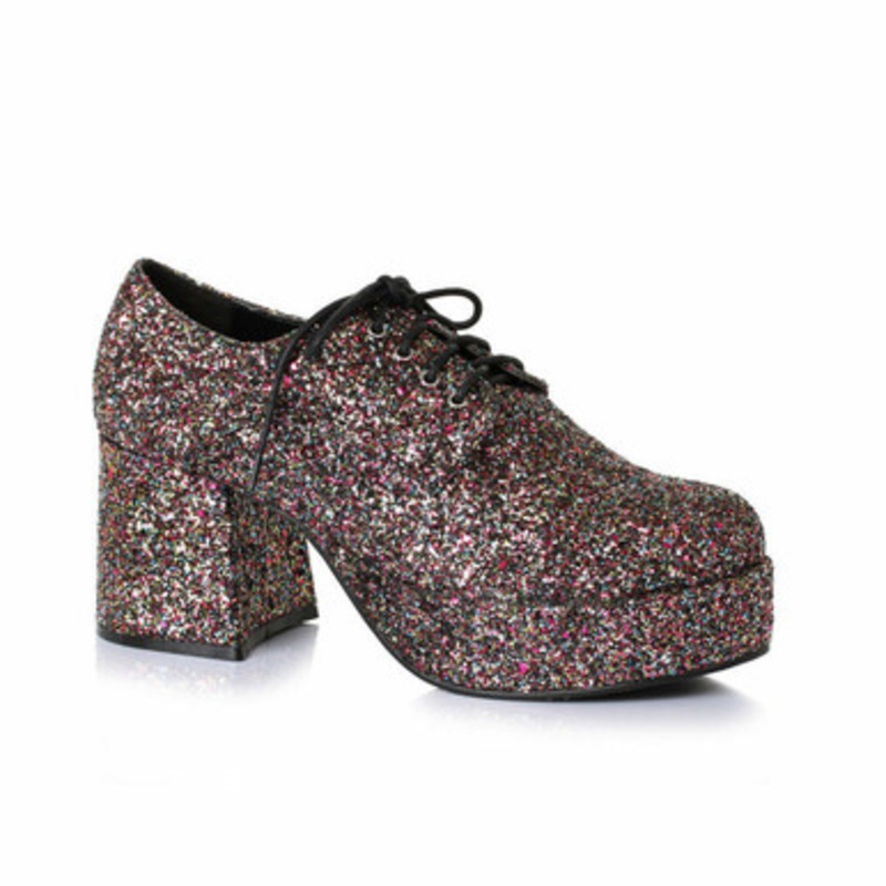 Ellie Glitter 3" Heel Pimp Shoe Mens (312DISCO) Men's Small 8-9