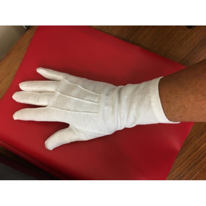 Long Wristed Cotton Gloves(LWC100) US Size 14