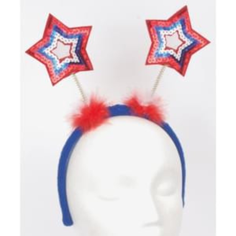 Patriotic Light Up Star Headband