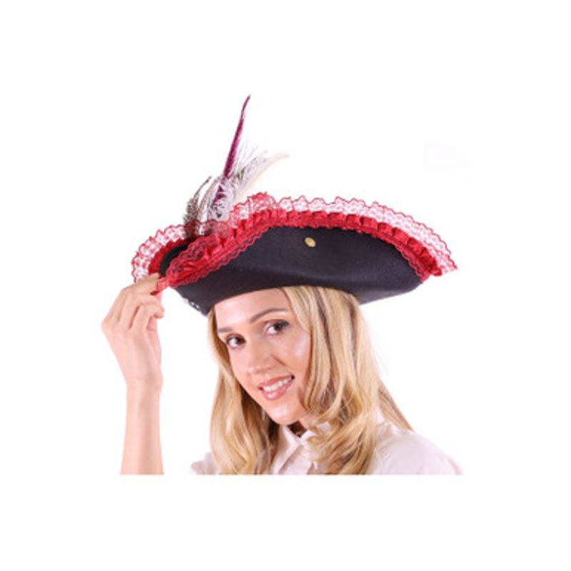Pirate Deluxe Tricorn Hat