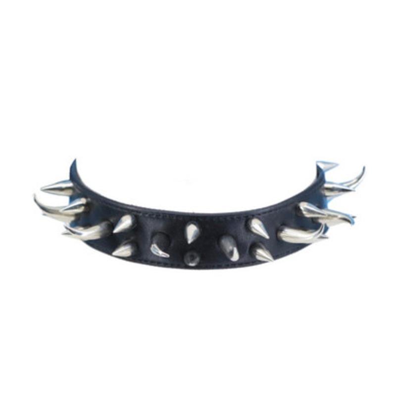 PU Choker with Studs