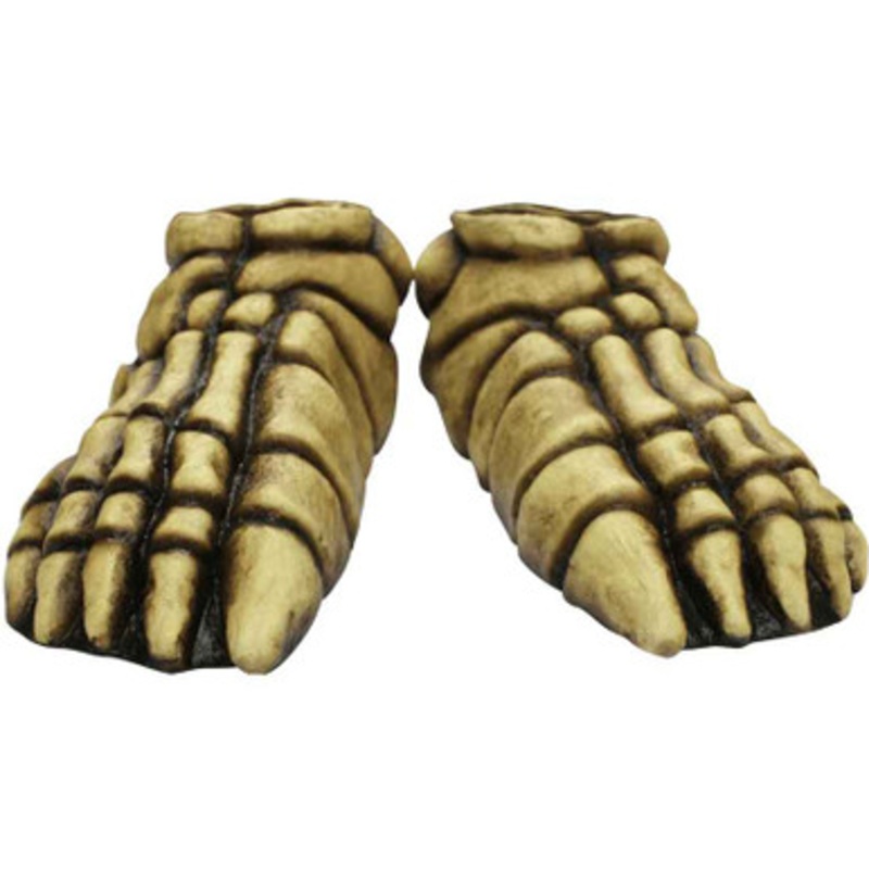 Skeleton Feet Bone-Colored