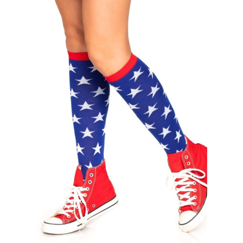 Star Knee High Socks