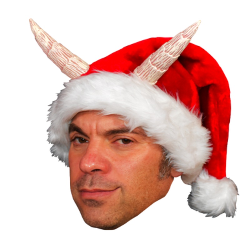 Satan Claus Devil Cap