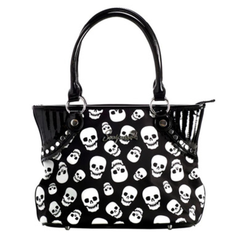 Sourpuss Lust For Skulls Shoulder Bag